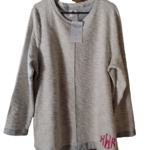 Marley Lilly Women's Sweater Pullover Gray Size 2XL NWT (Rox071) - Picture 1 of 6